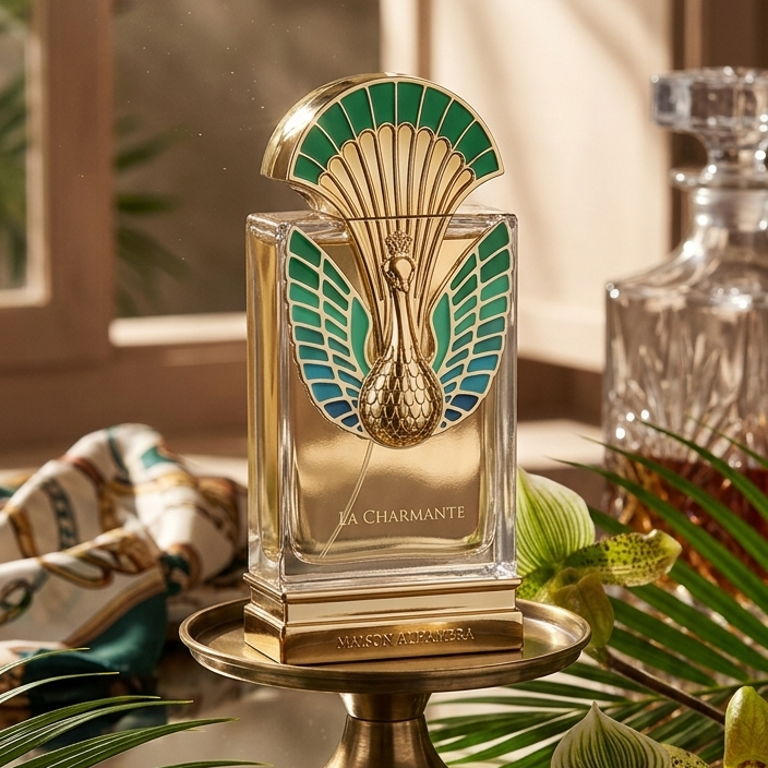 Coffret Fête des Mères — Foulard Paisley + Parfum La Charmante Éclatant