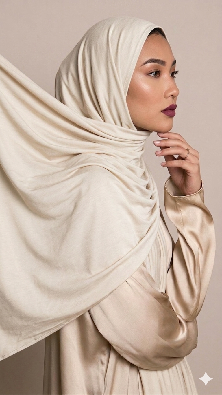 Hijab Jersey Bambou _ 4 Coloris