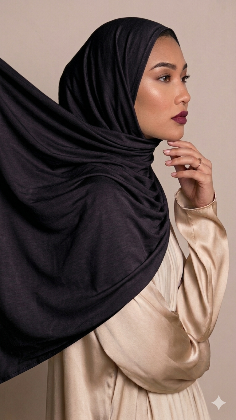 Hijab Jersey Bambou _ 4 Coloris