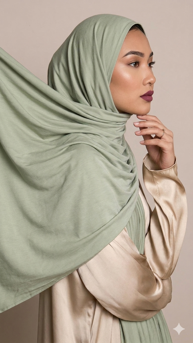 Hijab Jersey Bambou _ 4 Coloris